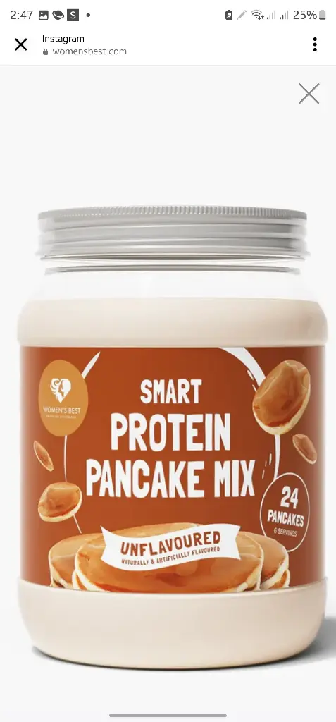 Womens best Smart Protein Pancake Powder ( unflavourd) 