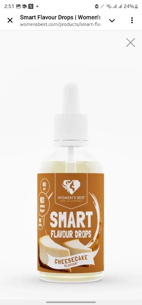Womens best Smart Flavour Drops ( cheese cake) 

