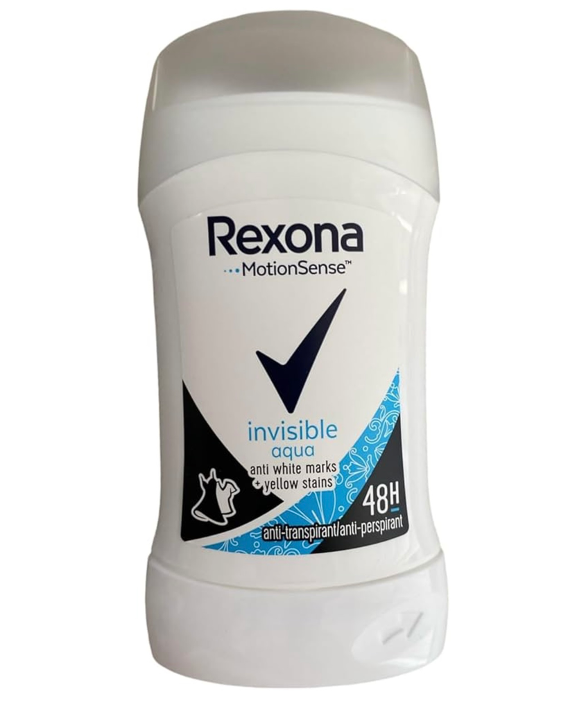 Rexona Mujeres Invisible Aqua Dry Deo Stick Antitranspirante 48h