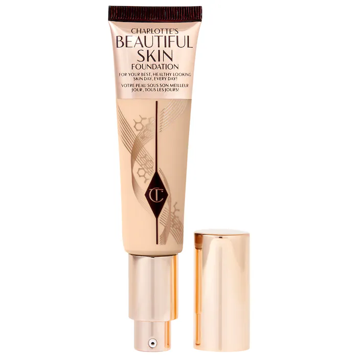 Charlotte Tilbury  Beautiful Skin Medium Coverage Liquid Foundation with Hyaluronic Acid