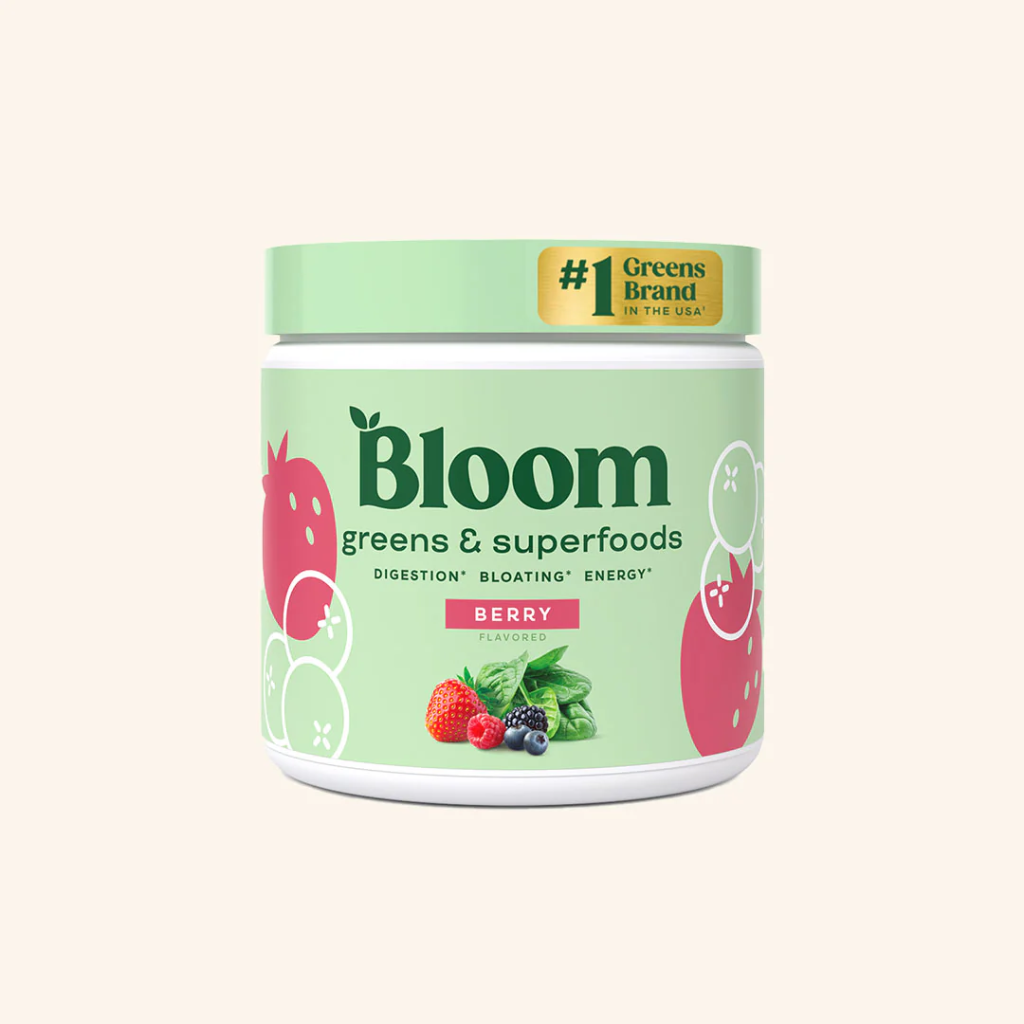 Bloom Nutrition Superfood Greens Powder (BERRY, 30 ct)