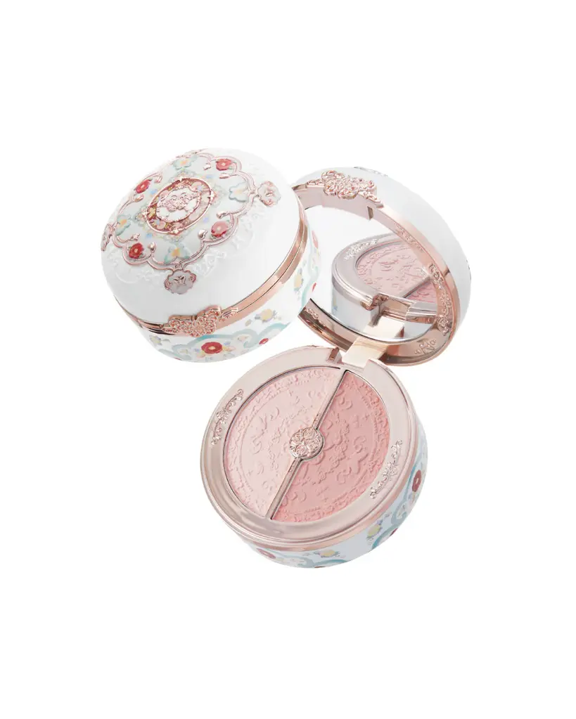 Flower Knows - Butterfly Cloud Collar Highlighting & Blush Duo Powder 