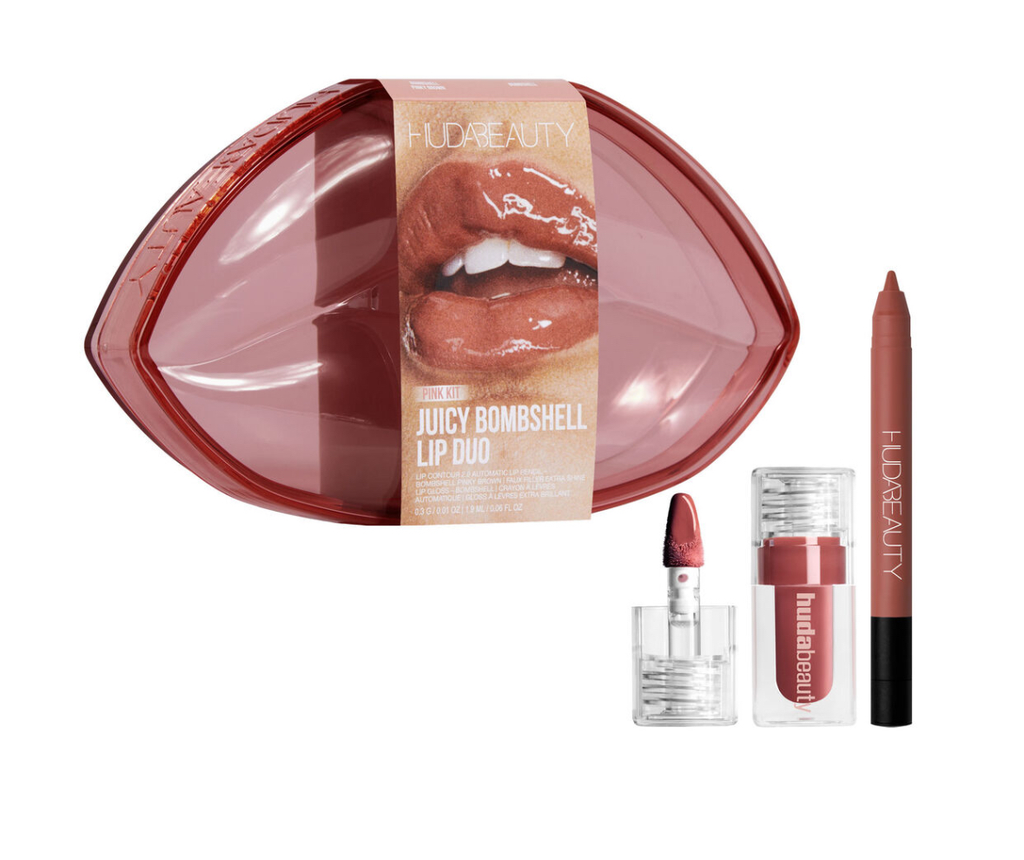 Huda beauty Juicy Lip Duo (Bombshell)
