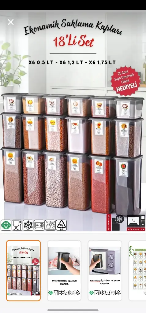 Nandy home containers 