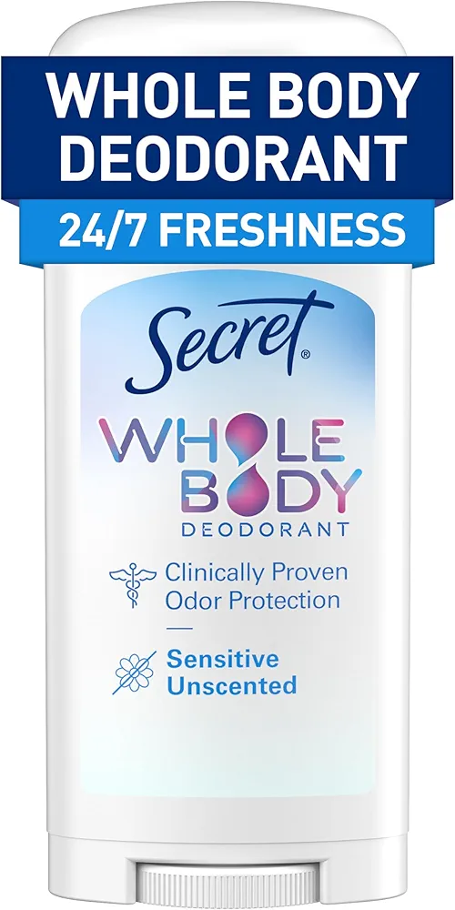 Secret Whole Body Deodorant Stick for Women