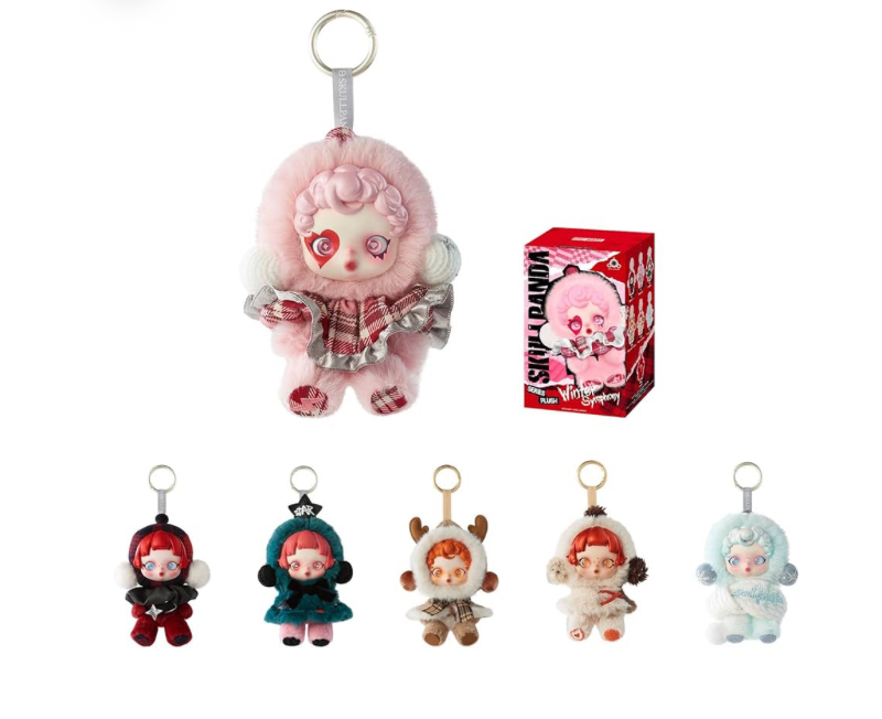 POP MART SKULLPANDA Winter Symphony Series, Blind Box Figures
