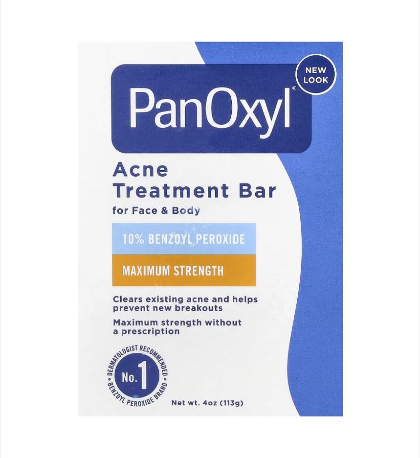 Panoxyl Acne Treatment Bar, For Face & Body