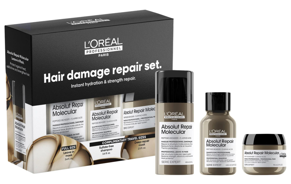L'Oréal Professionnel Absolut Repair Molecular Hair Value Trio Set