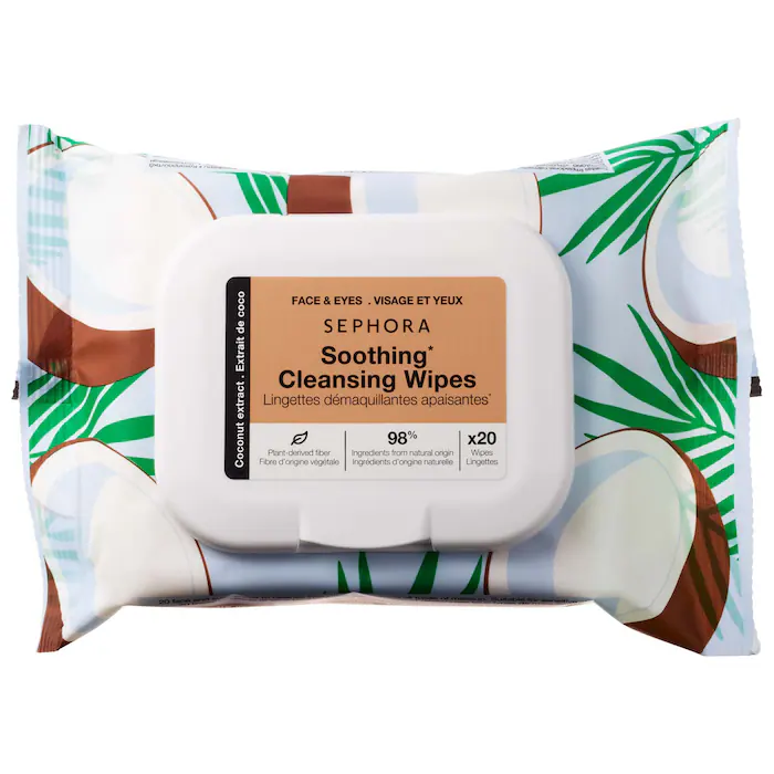 SEPHORA COLLECTION 
Cleansing + Exfoliating Wipes