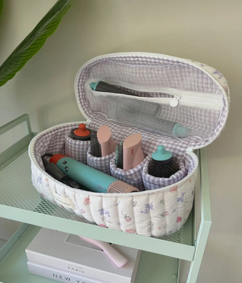 Punchiess Roses Dyson Vanity Case