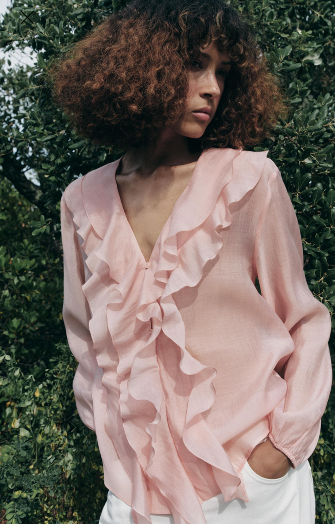 Zara VOLANLI GÖMLEK ZW COLLECTION