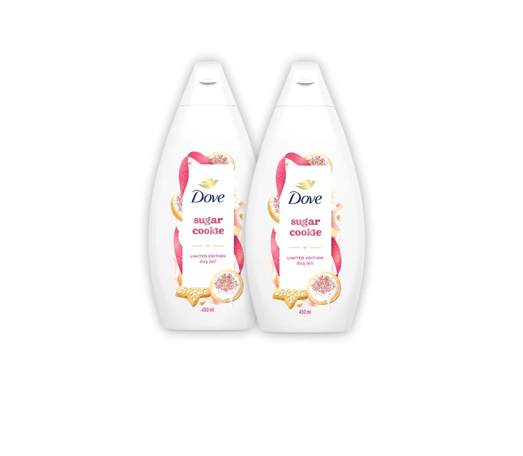 Dove Sugar Cookie Duş Jeli 450 ml X2