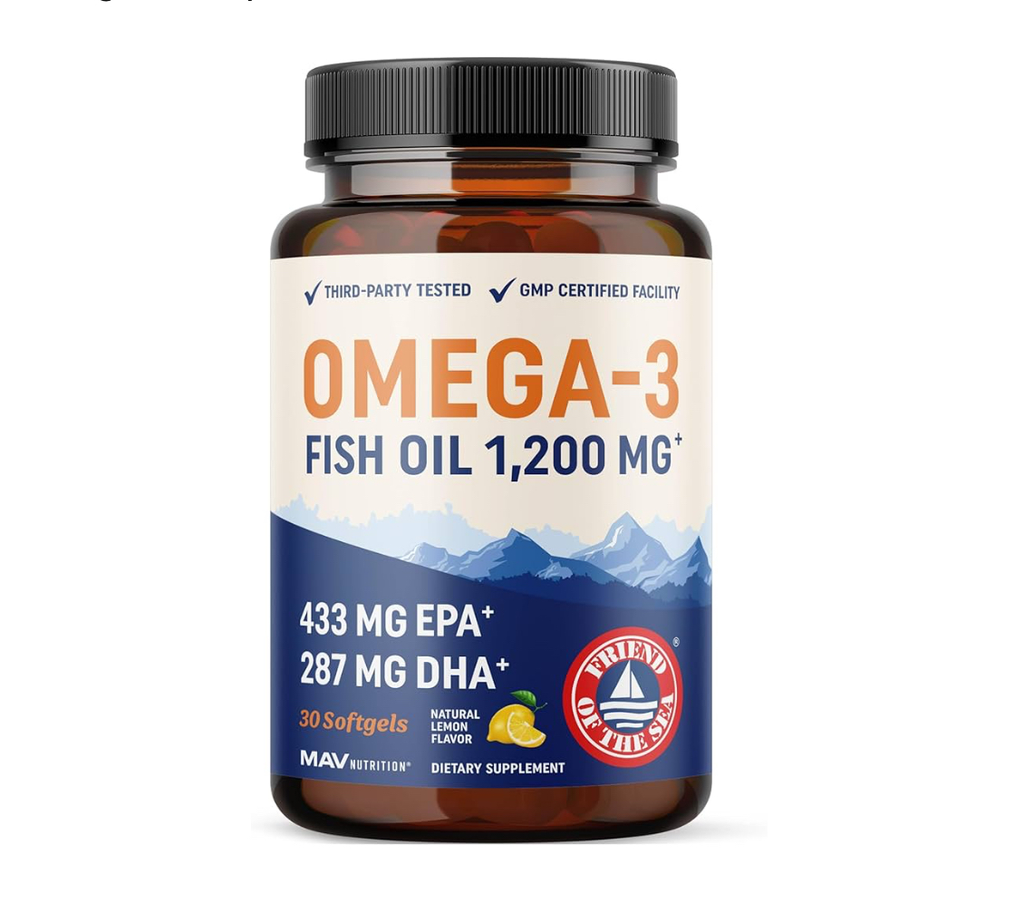 Triple Strength Omega 3 Fish Oil 3600 mg