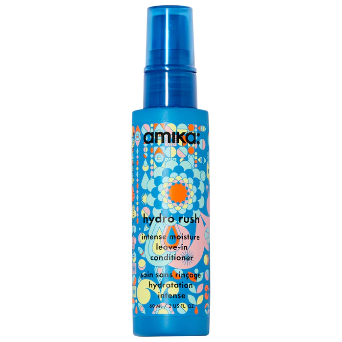 amika Hydro Rush Intense Moisture Leave-In Conditioner with Hyaluronic Acid