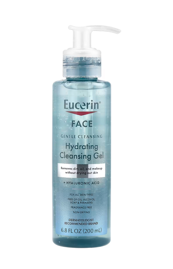 Eucerin Face, Hydrating Cleansing Gel