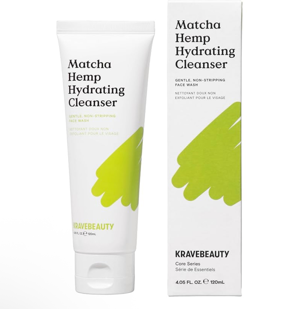 KraveBeauty Matcha Hemp Hydrating Cleanser