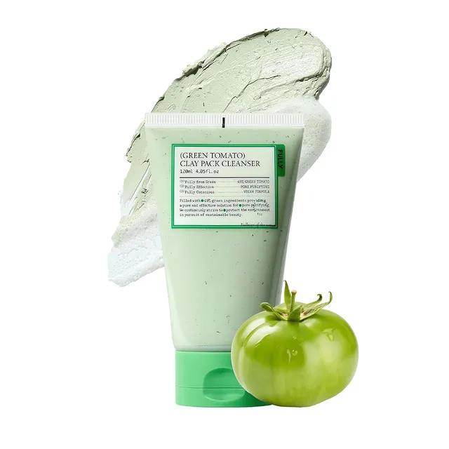 FULLY Green Tomato Clay Pack Cleanser