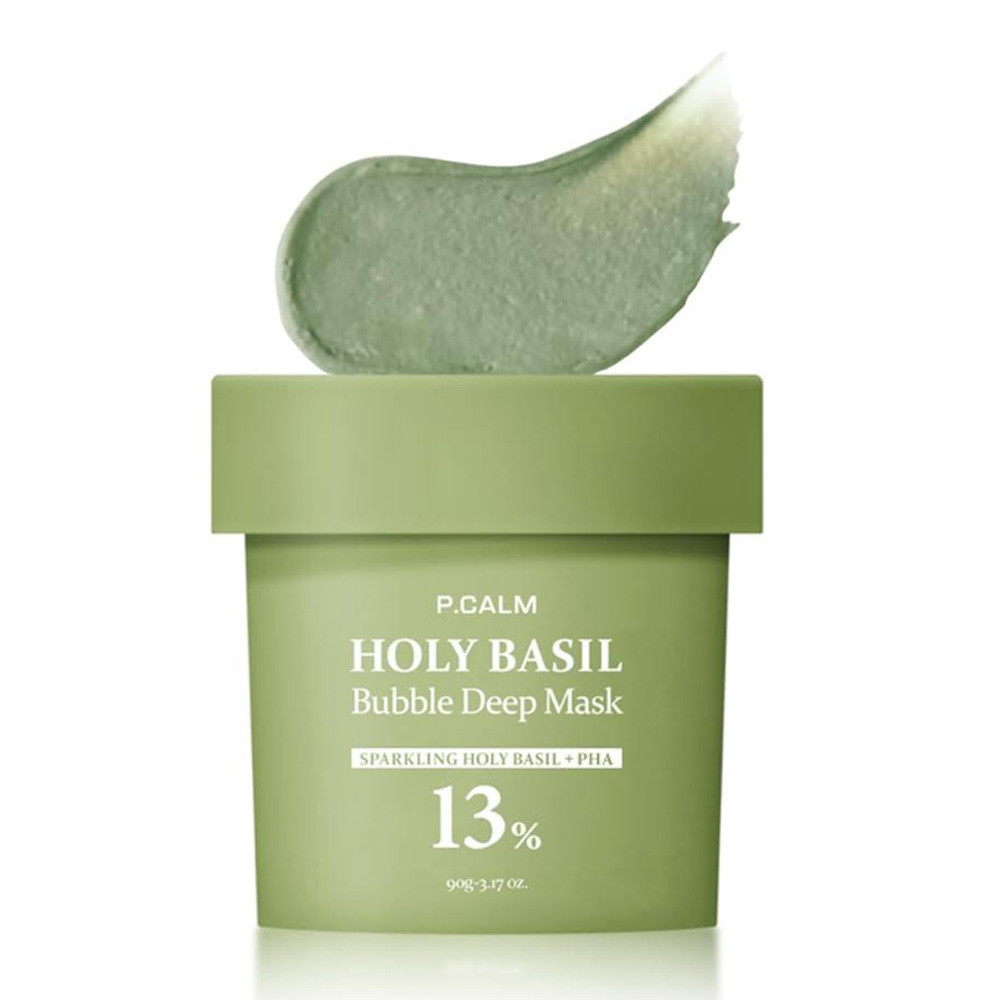 P.CALM Holy Basil Bubble Deep Mask