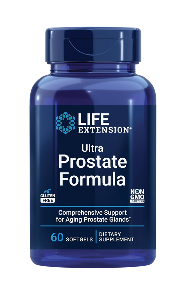 Life Extension Ultra Prostate Formula, saw palmetto for men