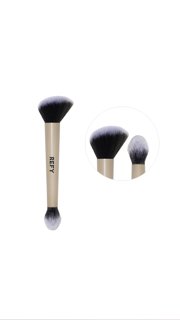 REFY  Dual Ended Complexion Brush