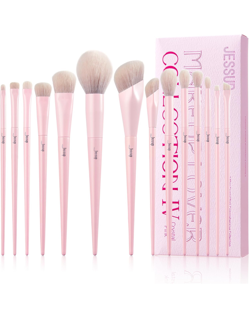 Jessup Makeup Brushes 14Pcs Set Premium 