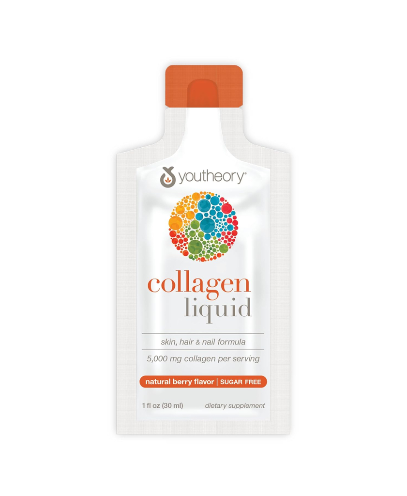 Youtheory Collagen Liquid 5,000 mg Hydrolyzed Collagen