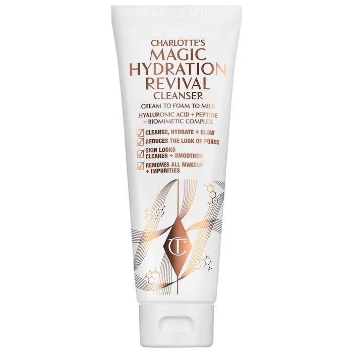 Charlotte Tilbury Magic Revival Foaming Gentle Cleanser with Hyaluronic Acid