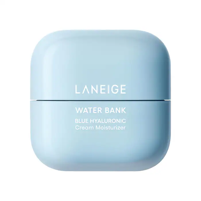 LANEIGE Water Bank Blue Hyaluronic Cream Moisturizer for Moisture Barrier Repair