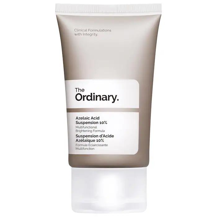 The Ordinary 
Azelaic Acid 10% Suspension Brightening Cream