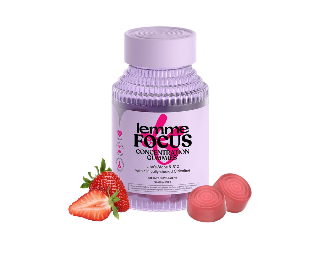 Lemme Focus Concentration & Brain Health Gummies 
