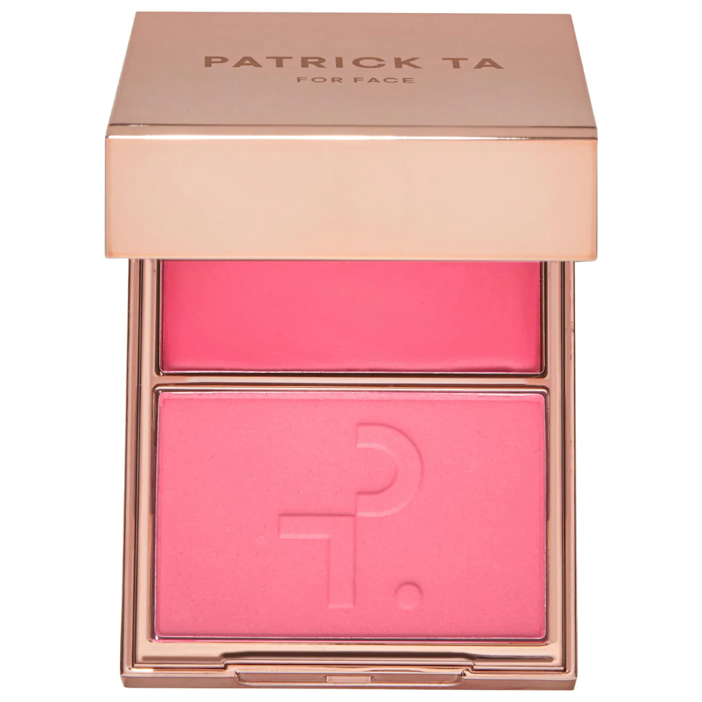 PATRICK TA Major Headlines Double-Take Crème & Powder Blush Duo (She's That Girl)