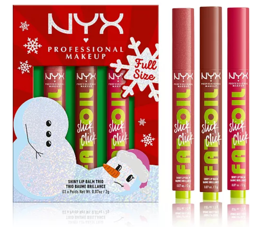 NYX Professional Makeup 3-Pc. Fat Oil Slick Click Lip Balm Set