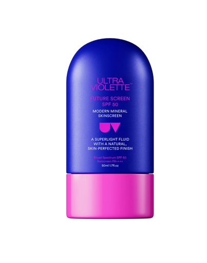 Ultra violette Future Screen SPF 50 Mineral Fragrance Free Facial Sunscreen Serum