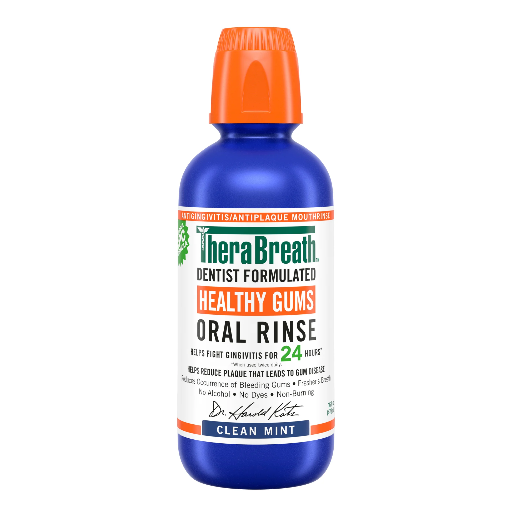 TheraBreath Healthy Gums Mouthwash Clean Mint 