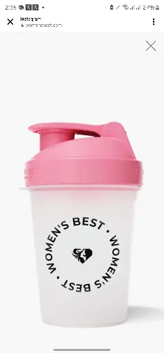 Womens best Shaker - 14oz variant (s) color (light pink )
