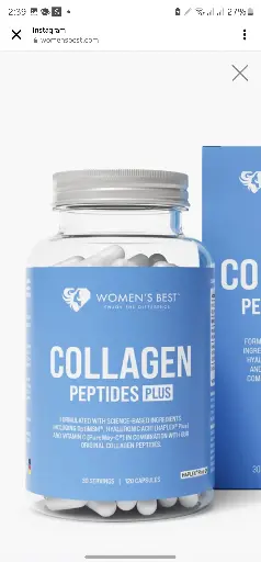 Womens Collagen Peptides Plus+ Capsules