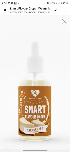 Womens best Smart Flavour Drops ( cheese cake) 

