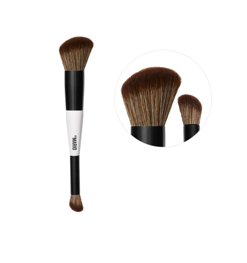 Mario F1 Dual-Ended Contour and Blush Brush