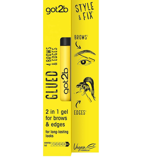 Got2B Glued for Brows & Edges 2 in 1 Wand Eyebrow Gel