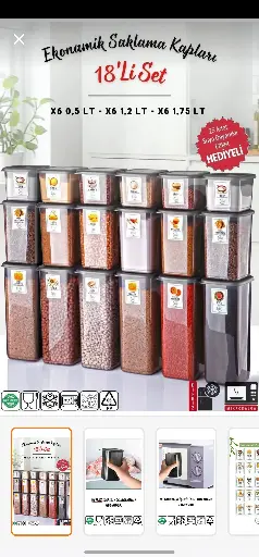 Nandy home containers 