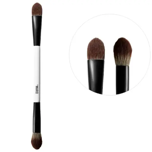 MAKEUP BY MARIO 
EF1 Dual-Ended Cream & Powder Brush