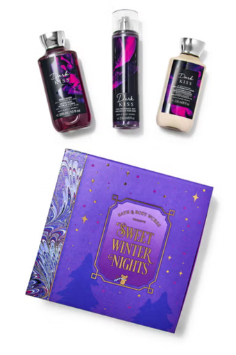 Bath&Body works Dark Kiss Full Size Gift Set