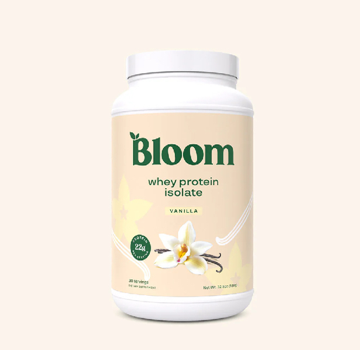 Bloom Nutrition Whey Isolate Protein Powder