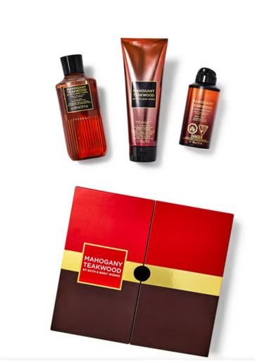 Mahogany Teakwood Gift Set