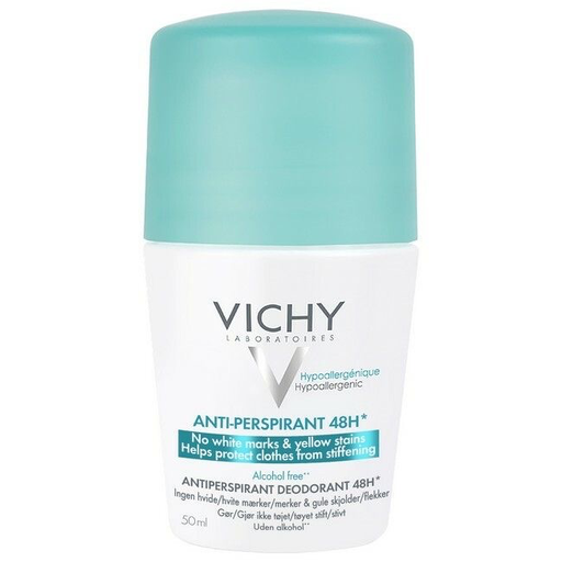 Vichy Non-Scratching Anti-Perspirant Roll-On for Sensitive Skin