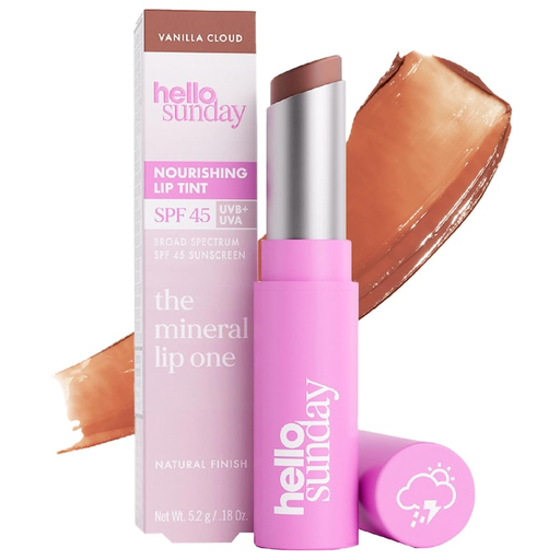 Hello Sunday  The Mineral Lip One SPF 45 Nourishing Lip Tint