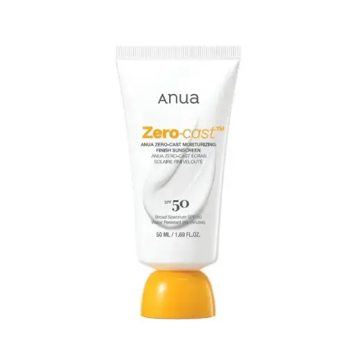 Anua - Zero-Cast Moisturizing Finish Sunscreen