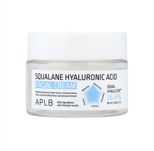 APLB Squalane Hyaluronic Acid Facial Cream