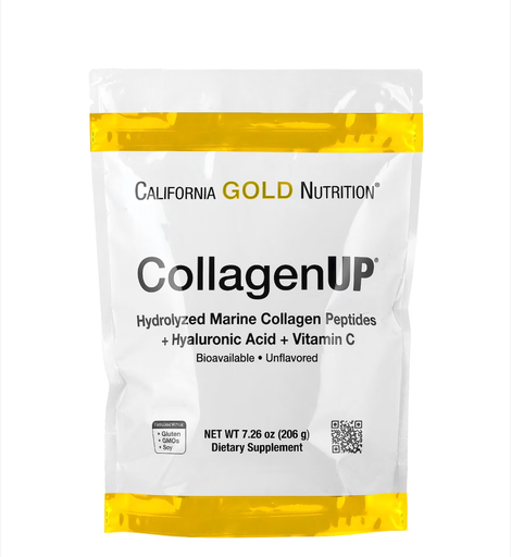 California Gold Nutrition CollagenUP®, Hydrolyzed Marine Collagen Peptides