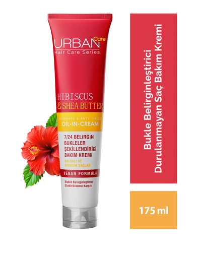 Urban Care Twisted Curls Hibiscus & Shea Butter Oil in cream 